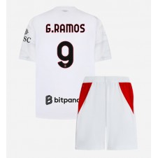 AC Milan Goncalo Ramos #9 Bortaställ Barn 2026-27 Korta ärmar (+ Korta byxor)